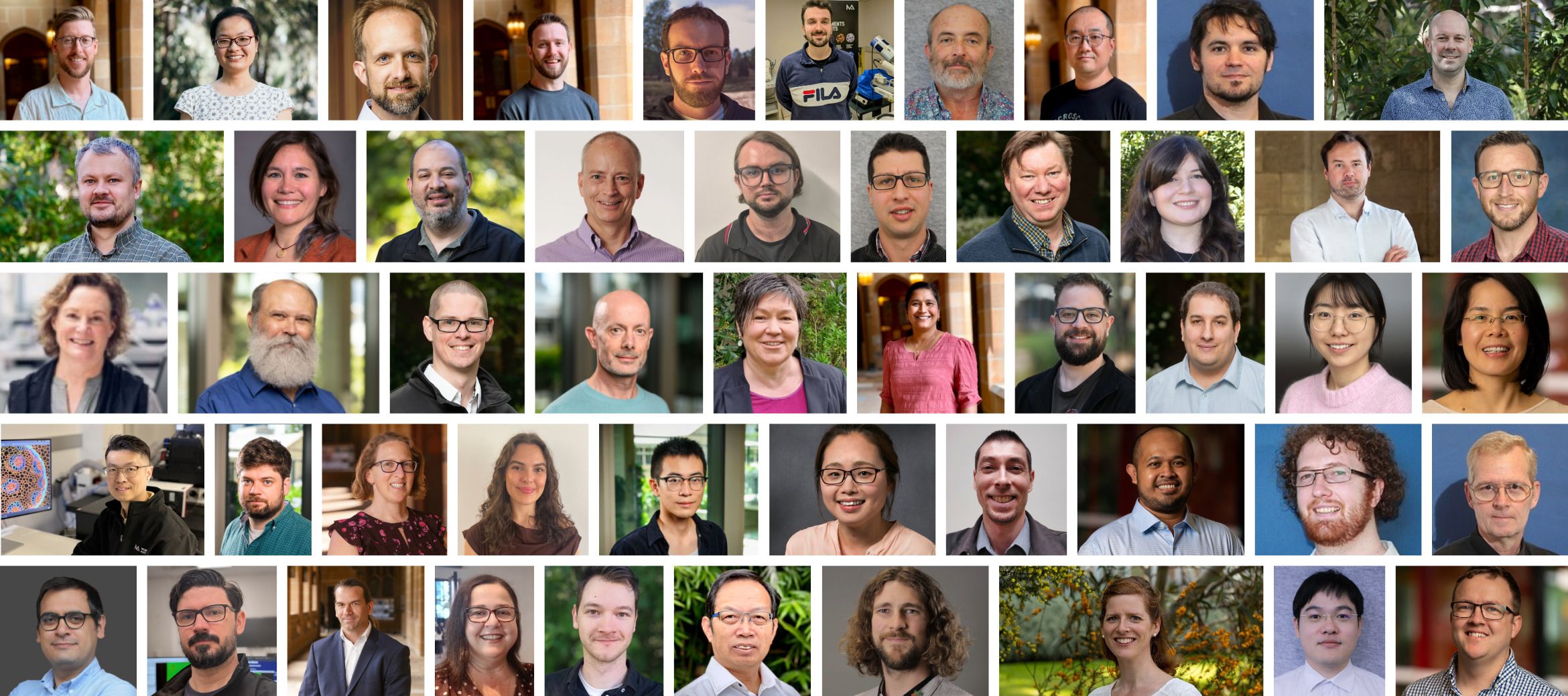 College of research head shots