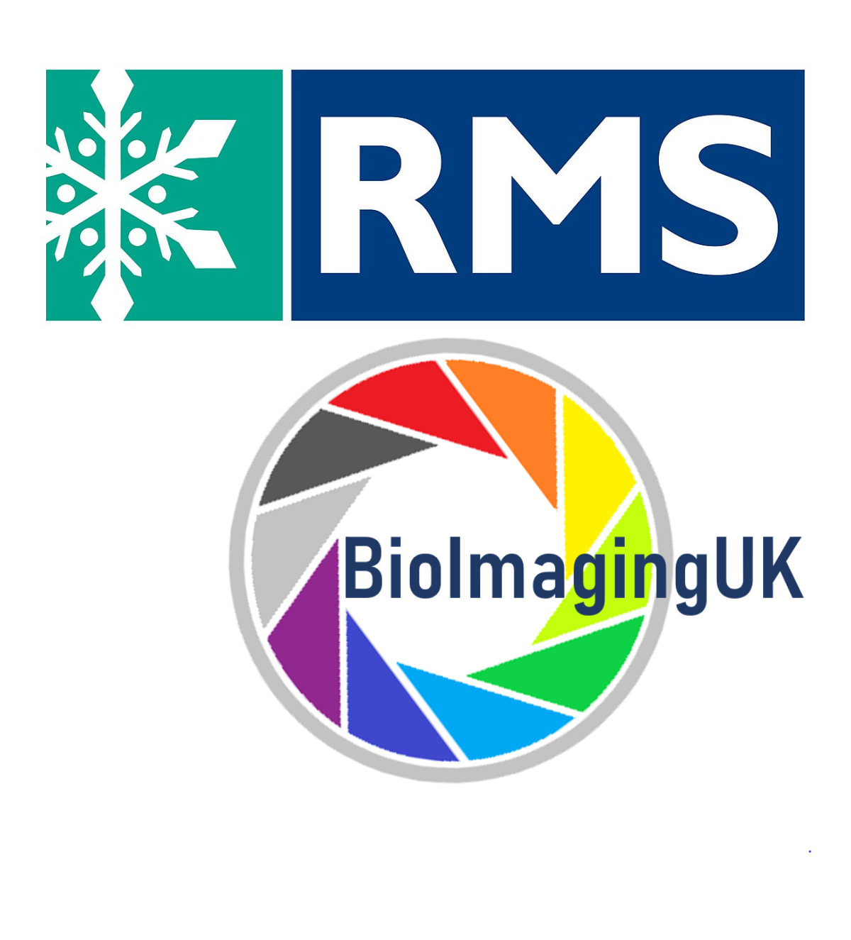 Royal Microscopical and BioImagingUK logos