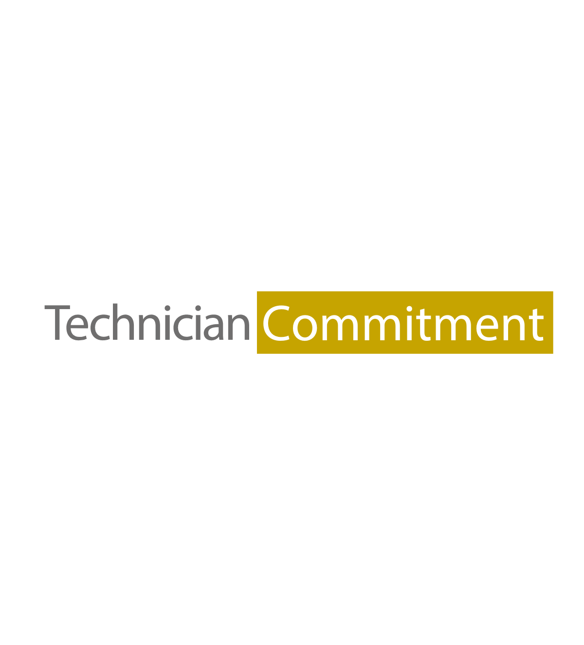 Technician Commitment logo