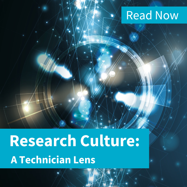 research culture: a technicians lens