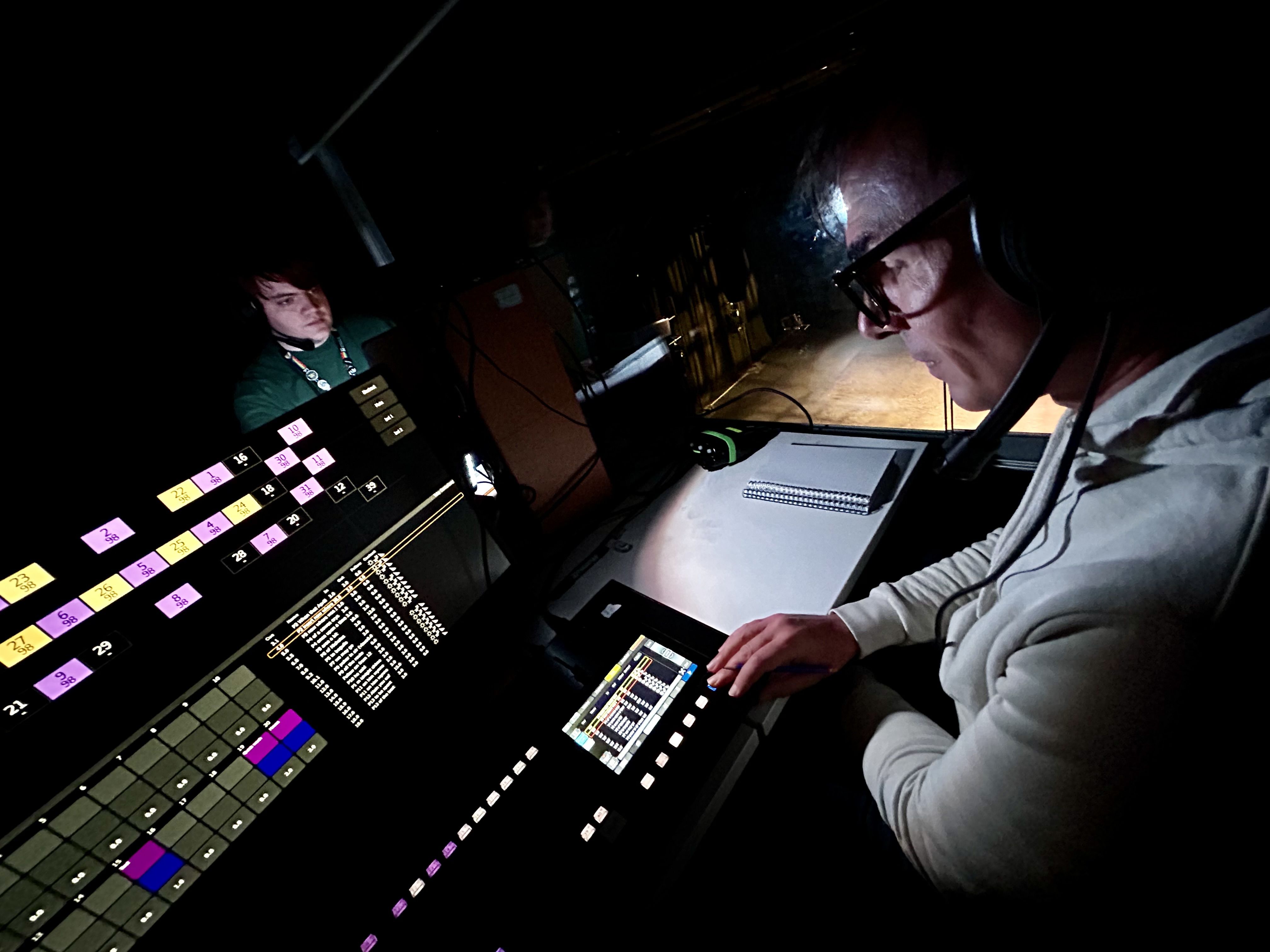 Alex Bass and Tim Halliday, technicians at the University of Northampton