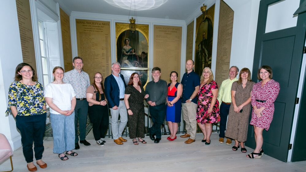 Stephen Franey Technician Commitment signatory event held at the Royal Society of Arts ...